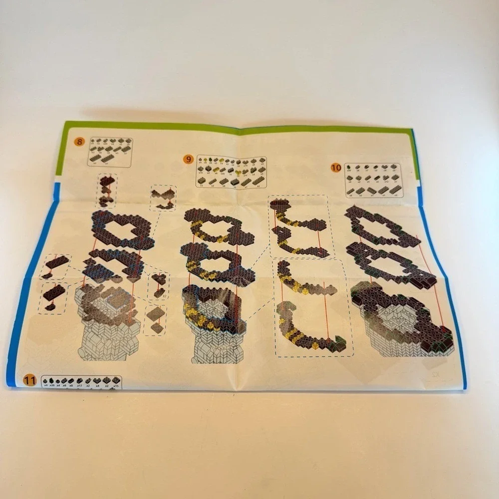 Wise Hawk Wise Block 2566 Black Figure 772 Pcs Nano Building Blocks DIY Toy Set